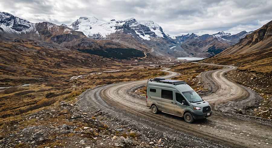 Planning an RV Trip Through Remote Roads