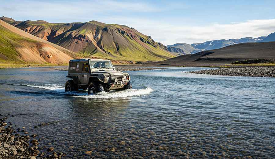 River crossings in the Icelandic Highlands: What every driver needs to know