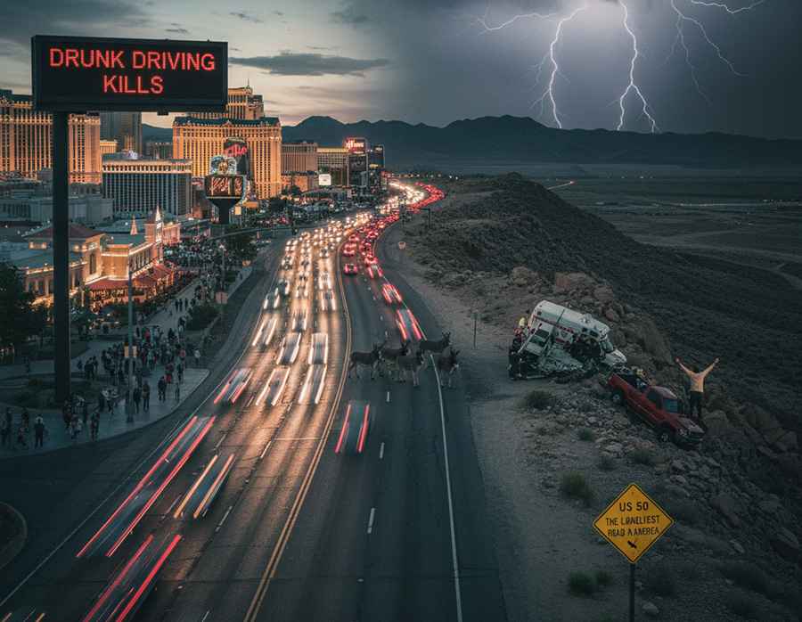 Top Hazardous Routes in Las Vegas and How to Stay Safe