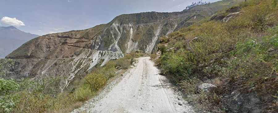 Yungay Pampa to Mirasanta Road