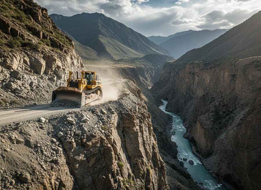 Engineering the World’s Most Dangerous Roads: How Builders Conquer Mountains, Cliffs, and Deserts