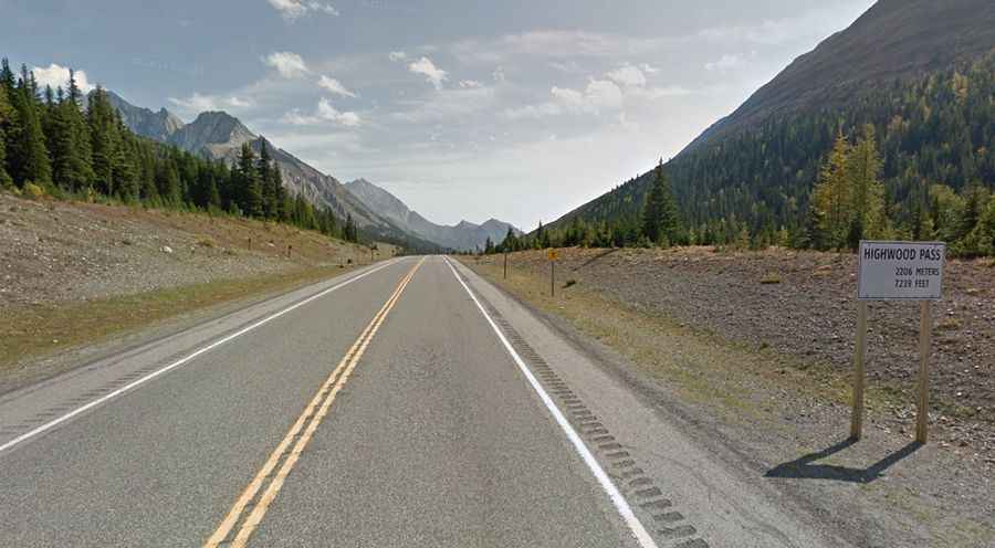 Highest roads of Canada