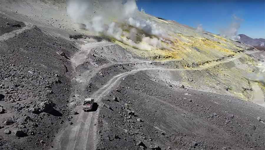 Lastarria Volcano