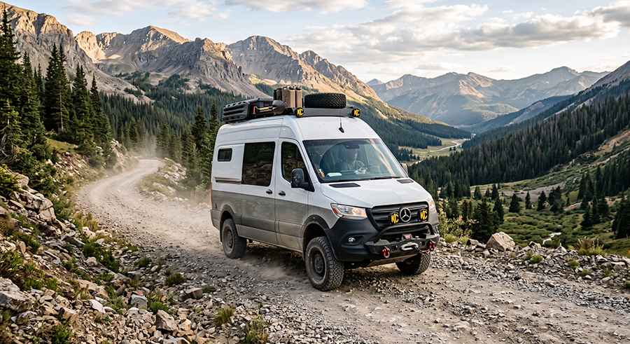 How to Prepare Your Van for Rough Roads