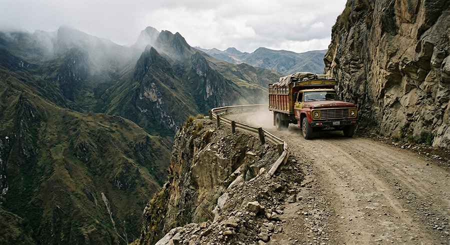 The roads that dare you to drive them