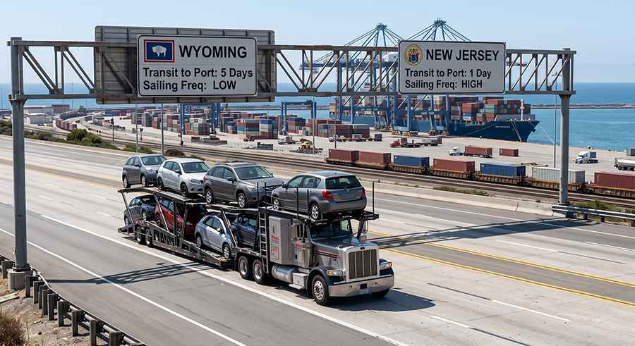 Which U.S. State Ships Your Car Fastest — And Why It's Worth Checking First