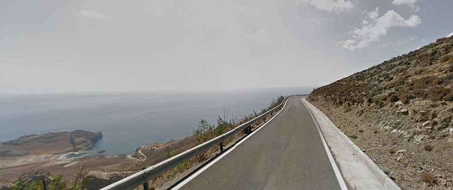 Vasiliki-Lentas road
