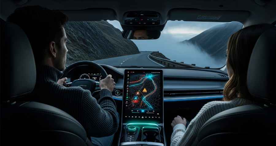The Hidden Risks of Using Autopilot on Winding Mountain Passes