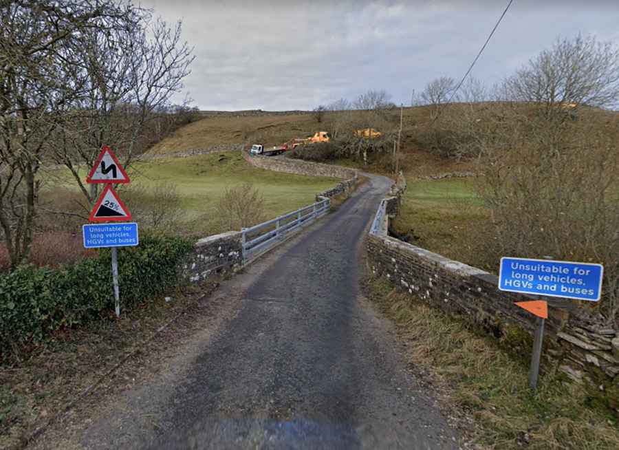 Road from Tan Hill Inn to Keld