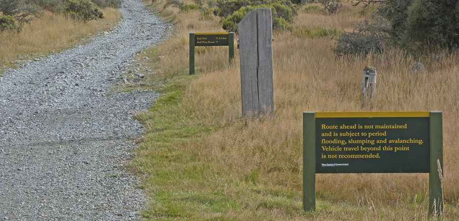 Tasman Valley Road 4X4 Tack