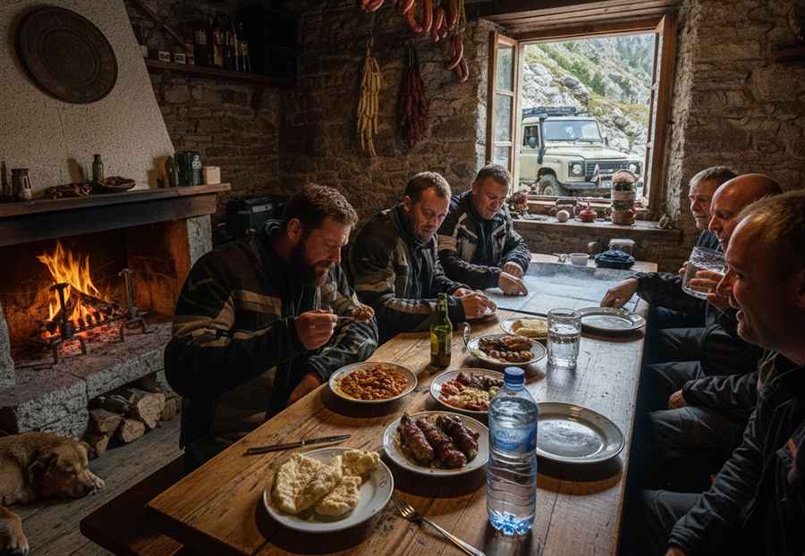 Alpine Taverns and Remote Stops: The Role of Gastronomy on European Routes