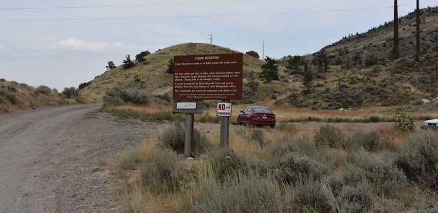 Cedar Mountain in Cody