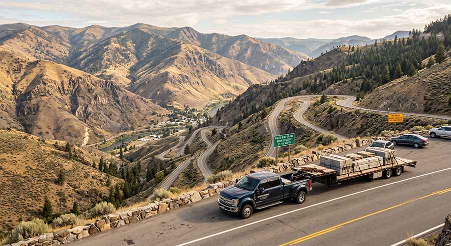 Hauling Through Idaho's Passes? Keep Points Off Before They Cost You a License