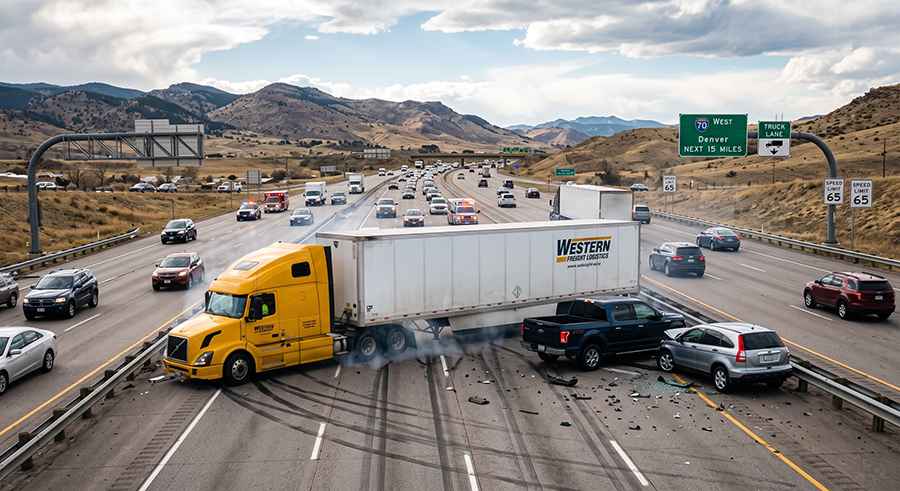 The Chain Reaction Behind Jackknife Truck Accidents