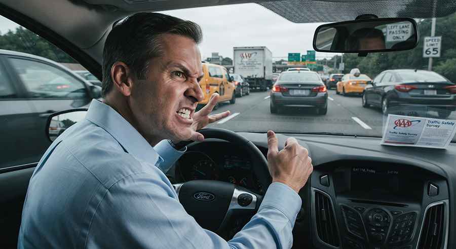 The Strange Psychology of Why Otherwise Calm People Become Angry Drivers